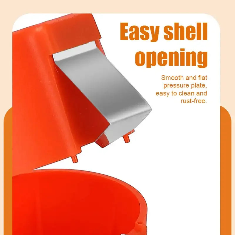 New Egg Shell Opener Portable Egg Opener Kitchen Handheld Egg Shell Crusher Household Press Egg Shell Separator