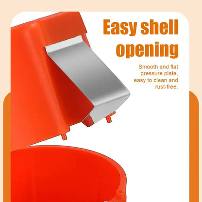 New Egg Shell Opener Portable Egg Opener Kitchen Handheld Egg Shell Crusher Household Press Egg Shell Separator
